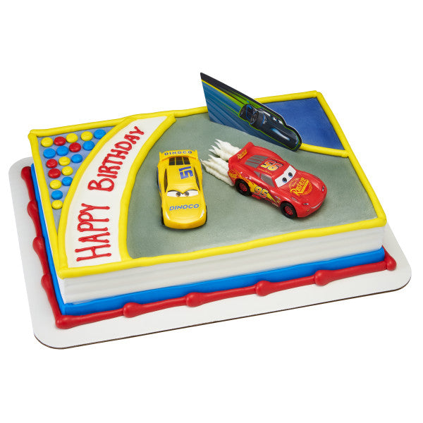 A Birthday Place - Cake Toppers - Cars 3 Ahead of the Curve DecoSet®