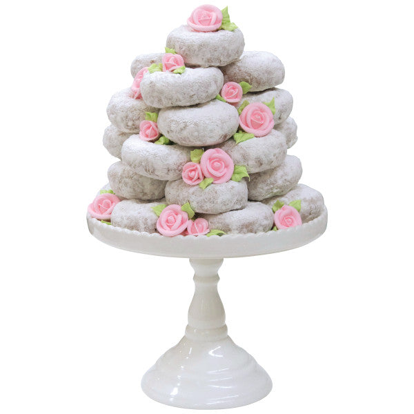 Brides Pink Small Classic Sugar Rose Decorations