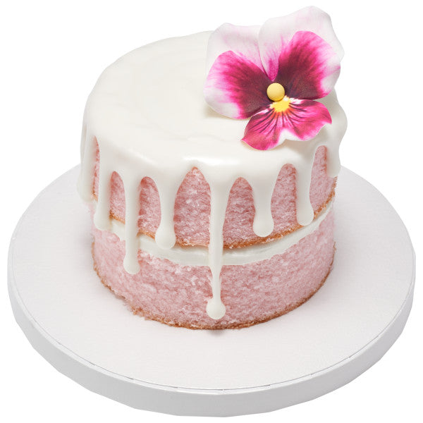 Pink Pansies Assortment Gum Paste Flowers