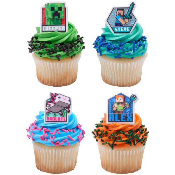 MINECRAFT Lush Finds Cupcake Rings