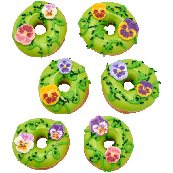 Pansy Assortment Dec-Ons® Decorations