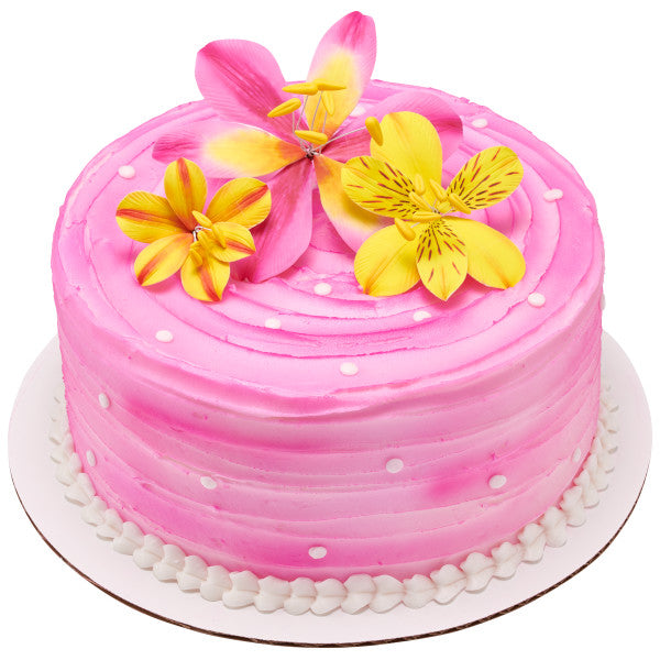 Bright Lilies Gum Paste Flowers