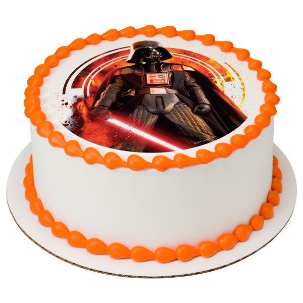 Imagen de adorno comestible para tarta de Star Wars™ Darth Vader™