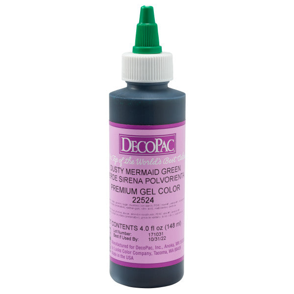 DecoPac Mermaid Green Premium Trend Gel Color