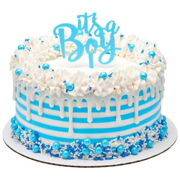 It's a Boy Cake Topper Retail Decorations