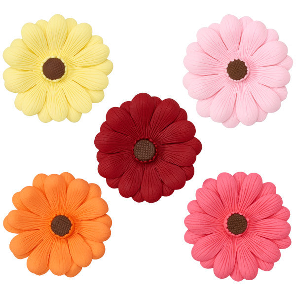 Gerbera Daisy Assortment Gum Paste Flowers