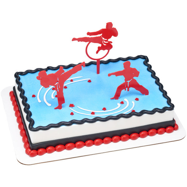 Martial Arts Cake Decoration Kit