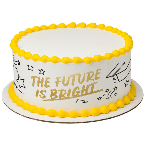 Bright Inspiration Edible Cake Topper Image Strips