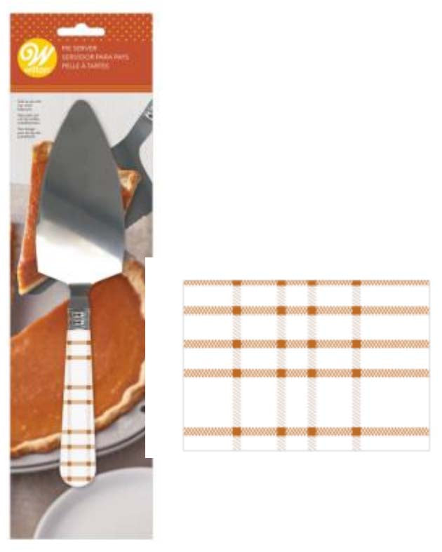 Printed Pie Server, 1ct