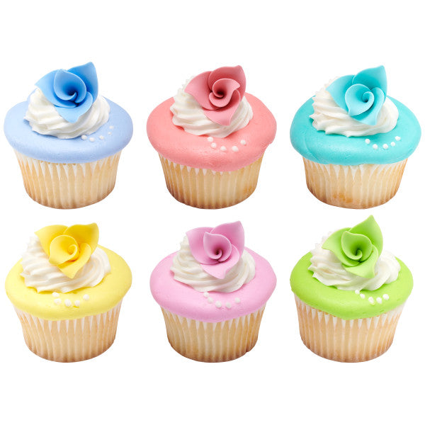 Pastel Origami Flowers Sweet Décor™ Edible Decorations