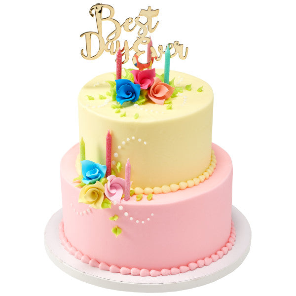 Assorted Glitter Colors Specialty Candles