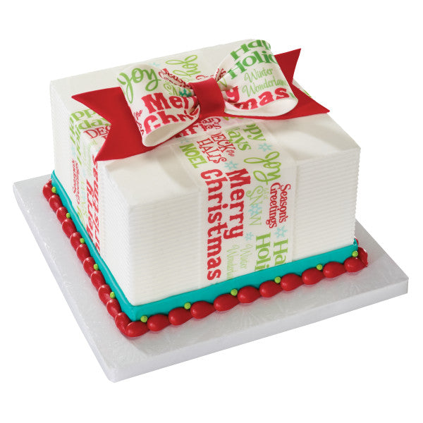 Holiday Gum Paste Bows