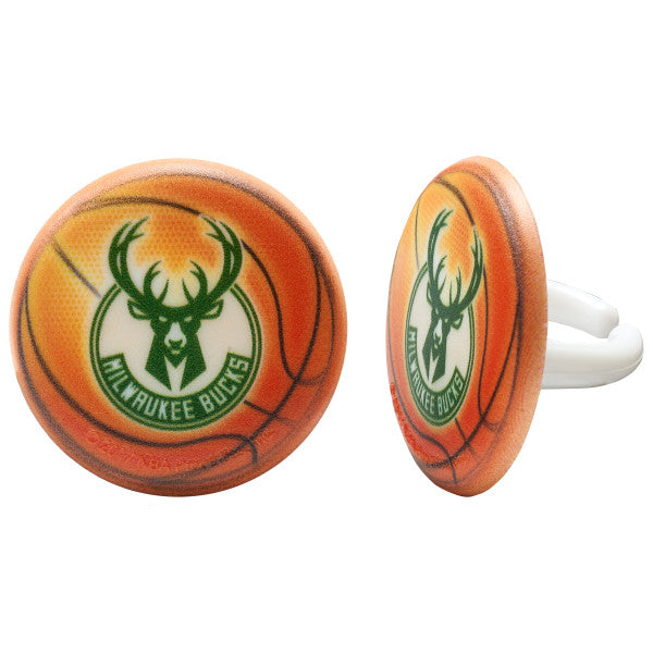 NBA Milwaukee Bucks Cupcake Rings