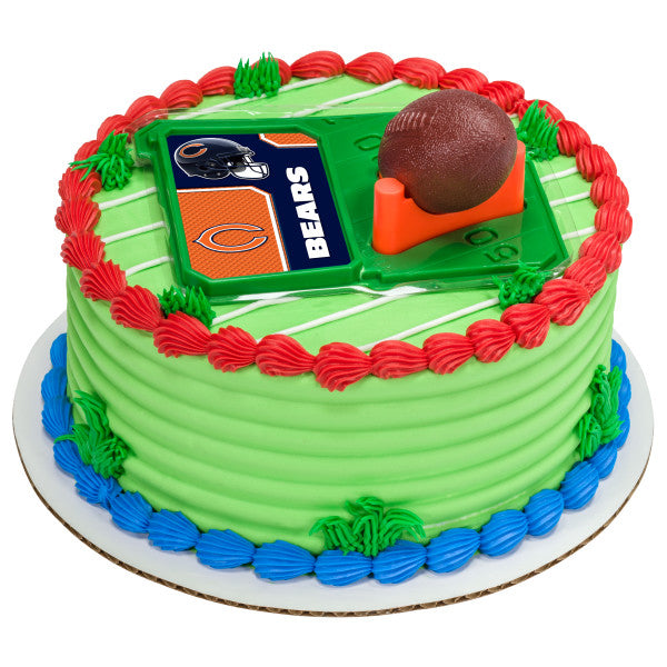 DecoSet de camiseta y fútbol americano de la NFL - Chicago Bears