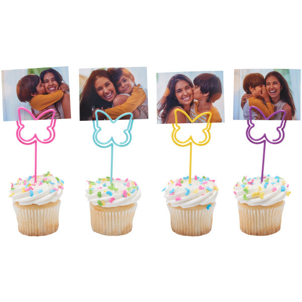 Pincho de mariposa Postres Bebidas Craft Pick Topper