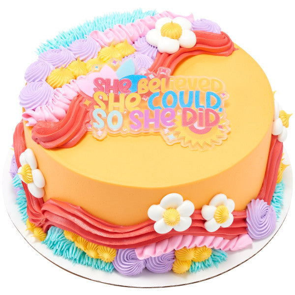 She Believed She Could Layon