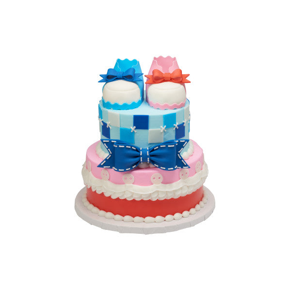 White Strips Fondant DecoShapes®