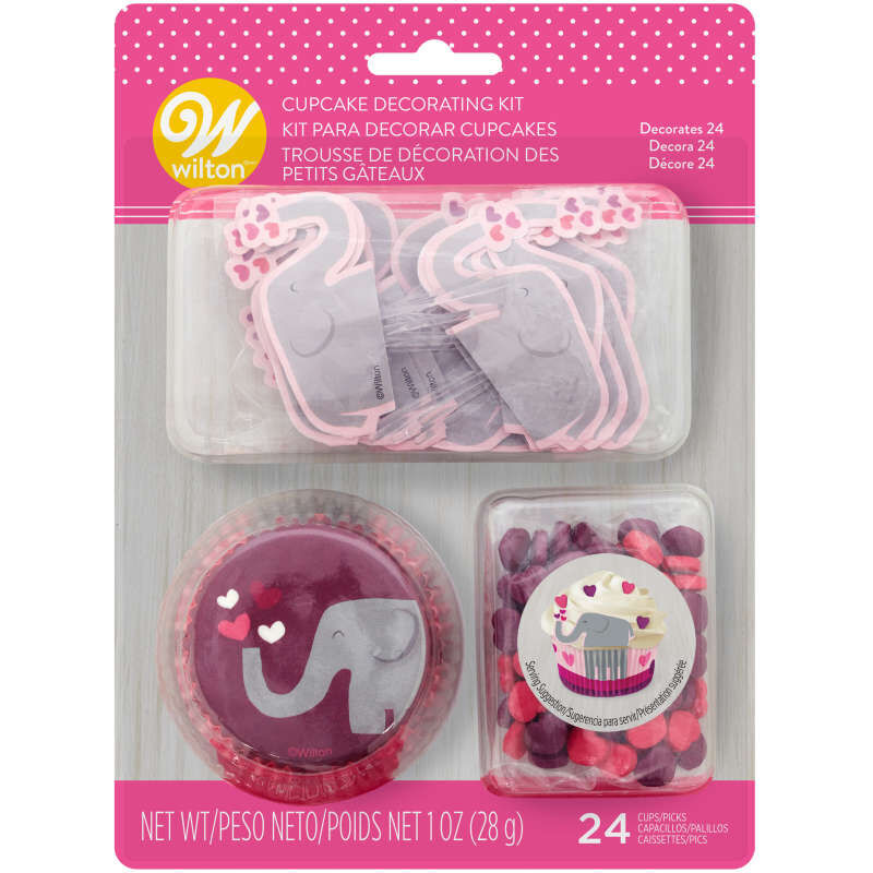Elephant Cupcake Decorating Kit – A Birthday Place