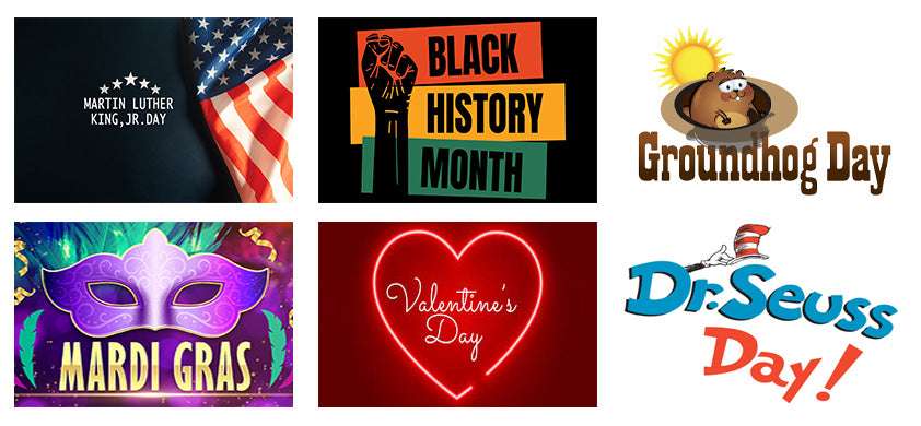 January and February Celebrations