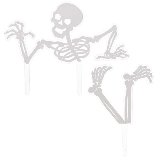 Spooky Skeleton Vertical Layon