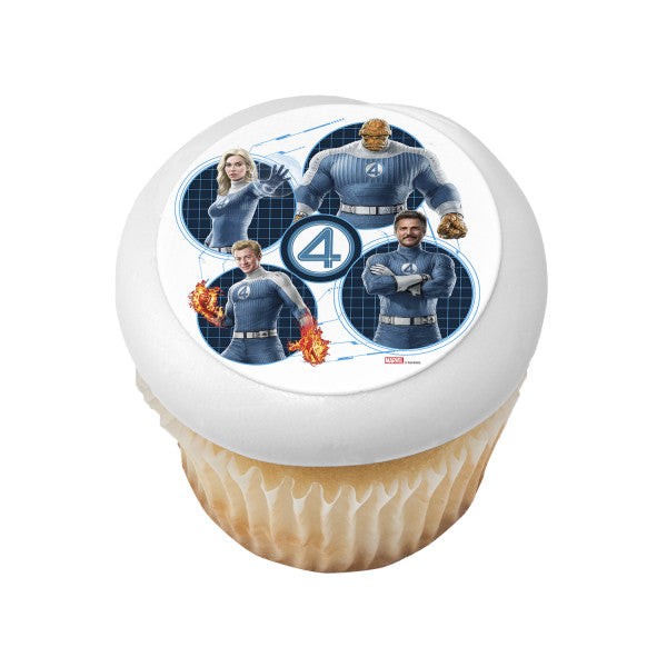 Marvel Studios' Fantastic 4 Edible  Cake Topper Image