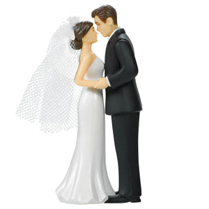 Wedding Cake Topper Caucasian Couple