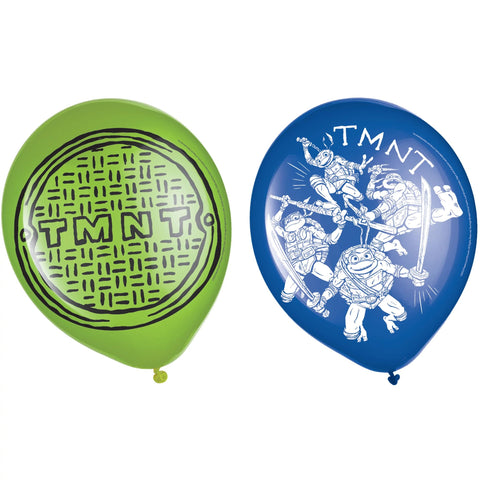 TMNT: Mutant Mayhem 12" Latex Balloons, 6ct