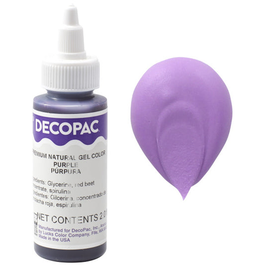 Purple All-Natural Premium Gel Color