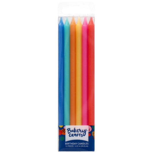 Tall Bright Smooth & Spiral Candles