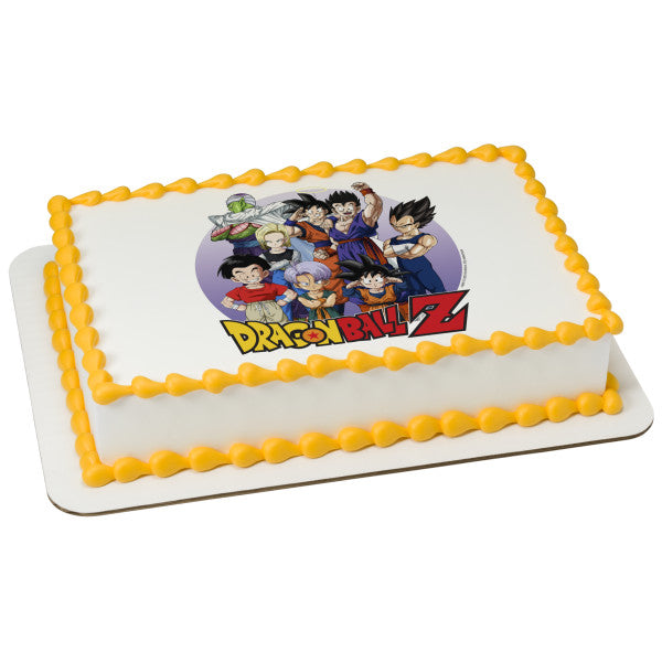Dragon Ball Z Son Goku  Edible Cake Topper Image