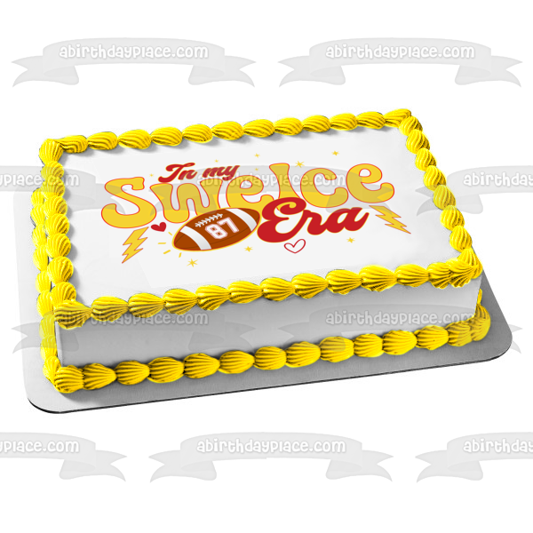 In My Swelce Era Edible Cake Topper Image ABPID57770