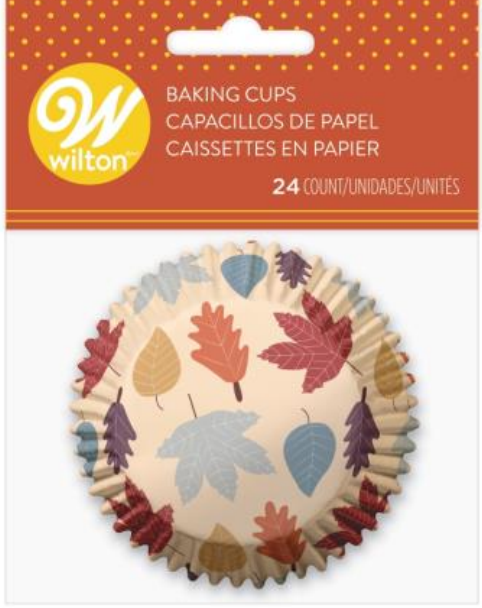 Autumn Leaves Standard Baking Cups, 24ct