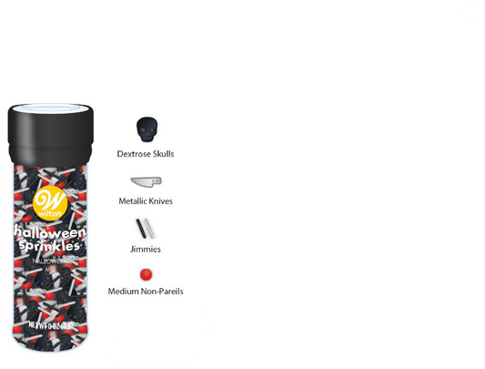 Gory Halloween Sprinkles Mix, 4oz