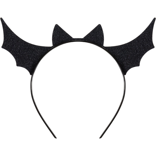 Black Bat Halloween Headband, 1ct
