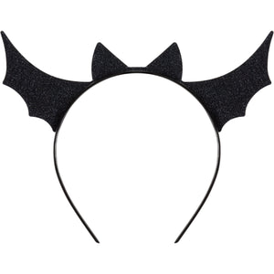 Black Bat Halloween Headband, 1ct