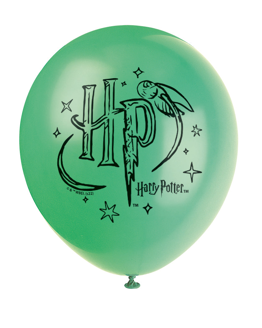 Globos de látex de Harry Potter de 12", 8 unidades