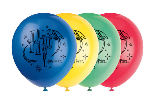 Harry Potter 12" Latex Balloons, 8ct