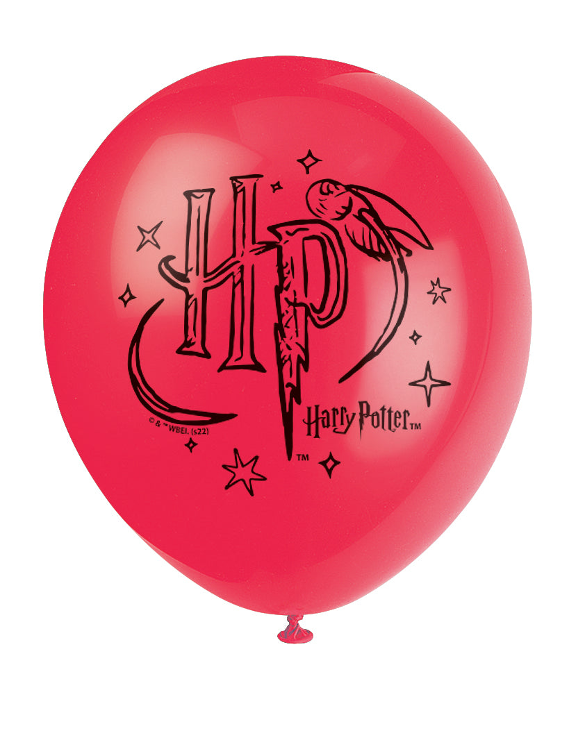 Globos de látex de Harry Potter de 12", 8 unidades