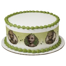 Felicitaciones, tiras de imágenes comestibles para decoración de pasteles