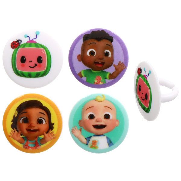 CoComelon™ and Friends Cupcake Rings