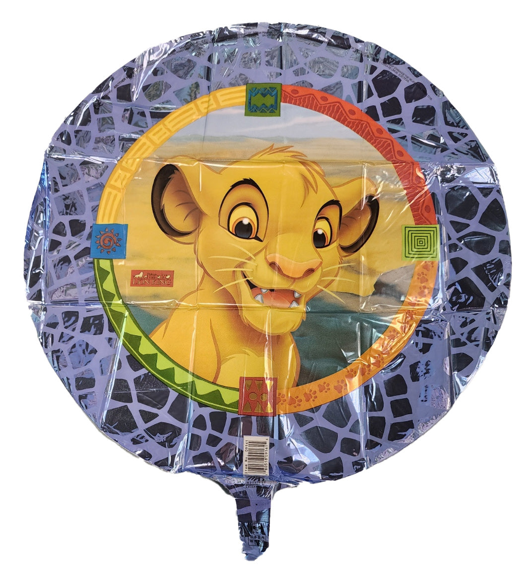 Lion King Simba 18" Round Foil Balloon, 1ct