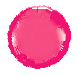 Solid Color Foil 18" Round Balloon, 1ct