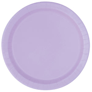 Lavender Solid Round 7" Dessert Plates, 8ct