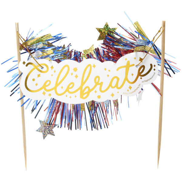 Packed Party Celebrate Banner Layon