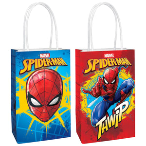 Spider-Man™ Webbed Wonder Printed Paper Kraft Bag, 8ct