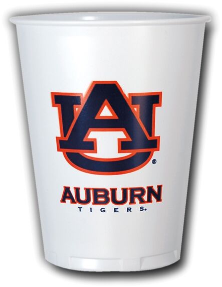 Vasos de 14 oz de la Universidad de Auburn, 8 unidades