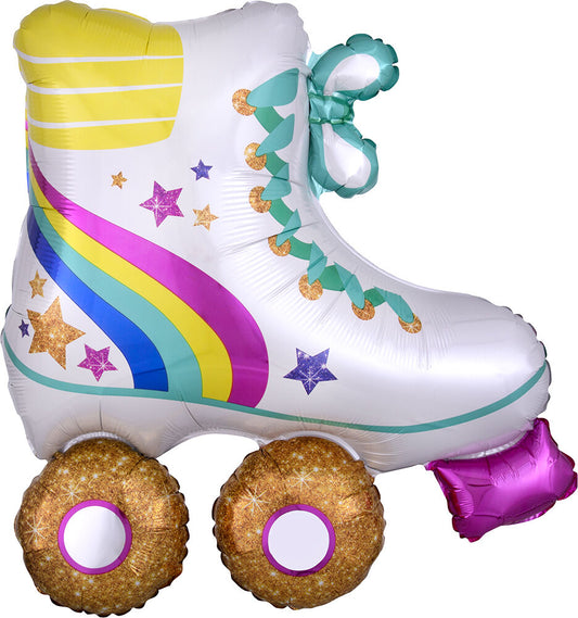 30" Roller Skate Shaped Balloon, 1ct
