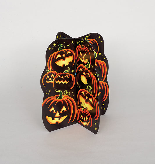 Pumpkin Grin Deluxe 14" 3D Centerpiece, 1ct
