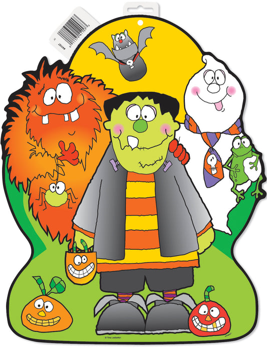 Little Monsters 16.5" Cutout, 1ct