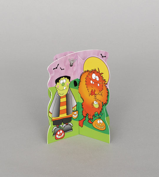 Little Monsters 3D Mini Decorations, 4ct
